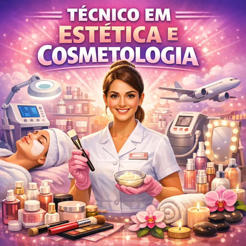 TÉCNICO EM ESTÉTICA E COSMETOLOGIA