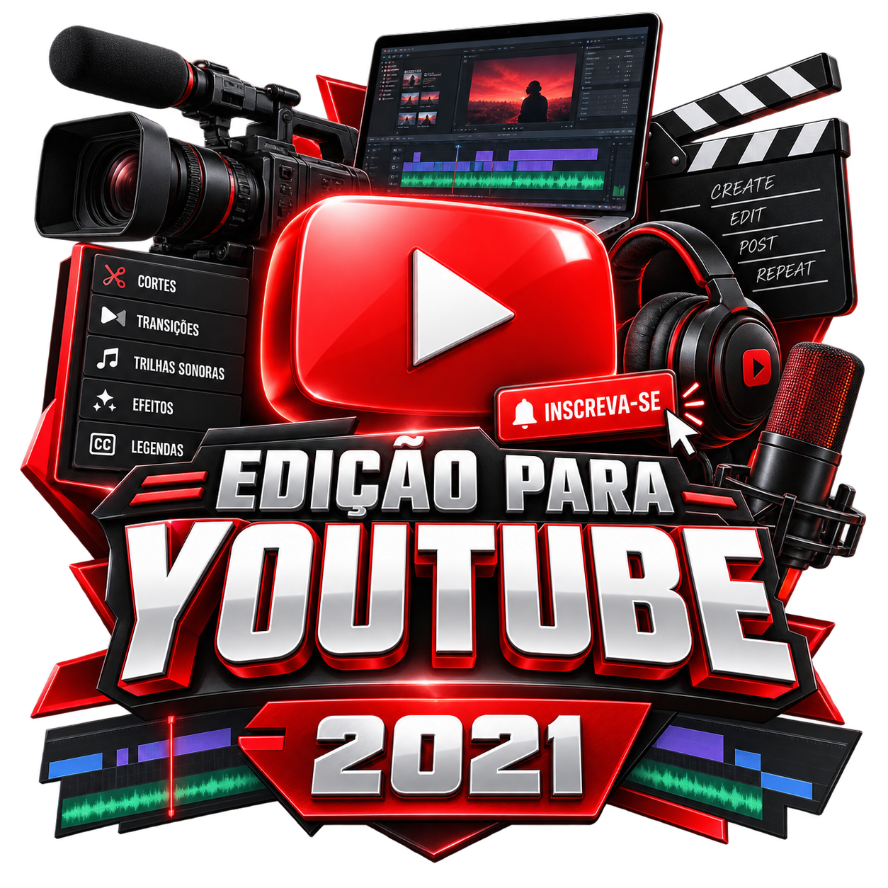 Edição para YouTube 2021