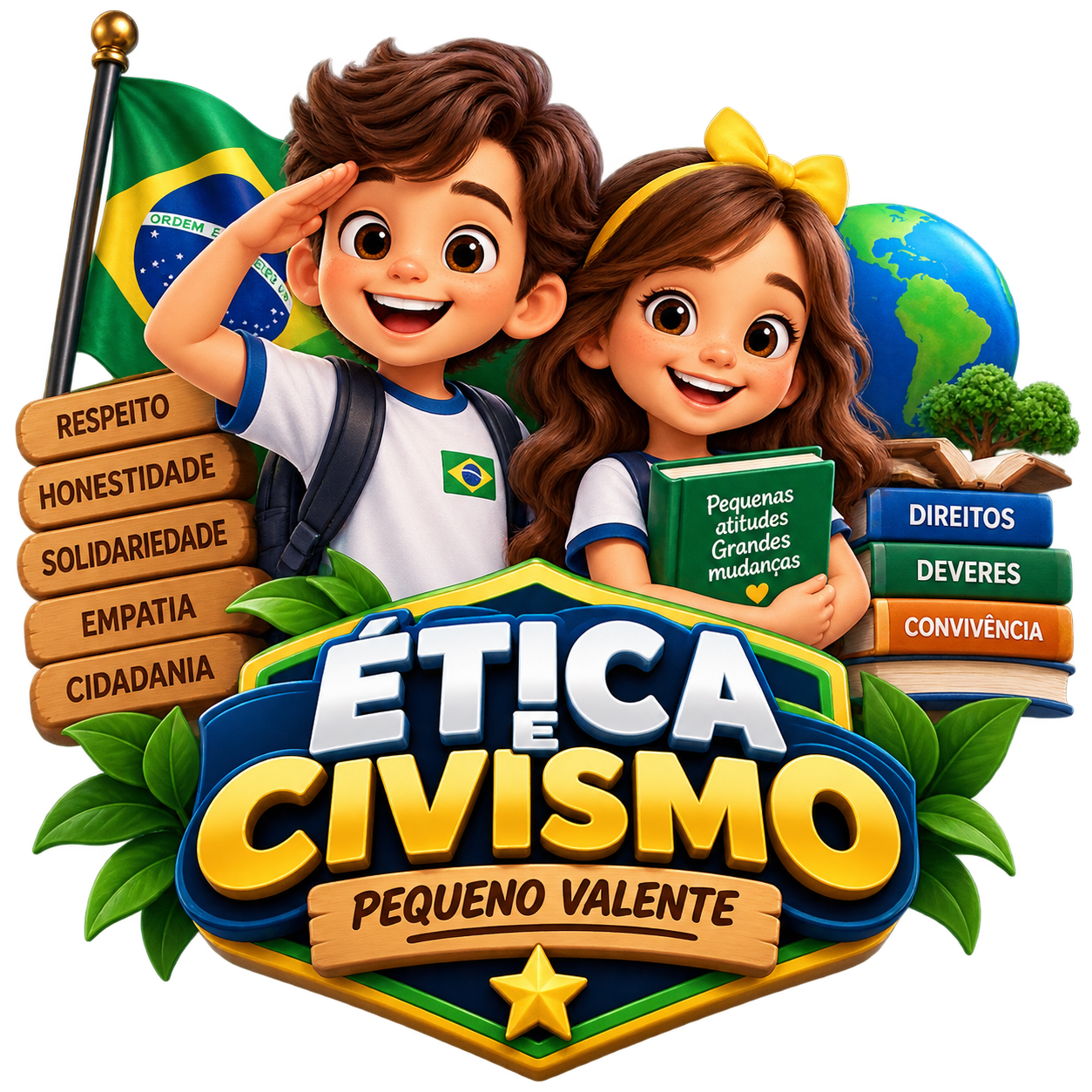 Ética e Civismo - Pequeno Valente