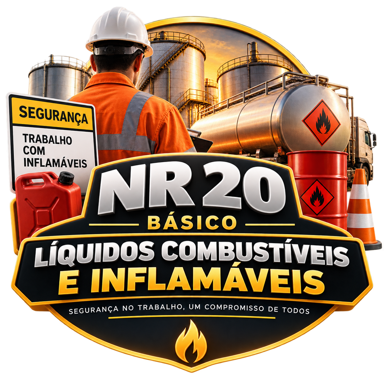 NR 20 Básico Líquidos Combustíveis e inflamáveis