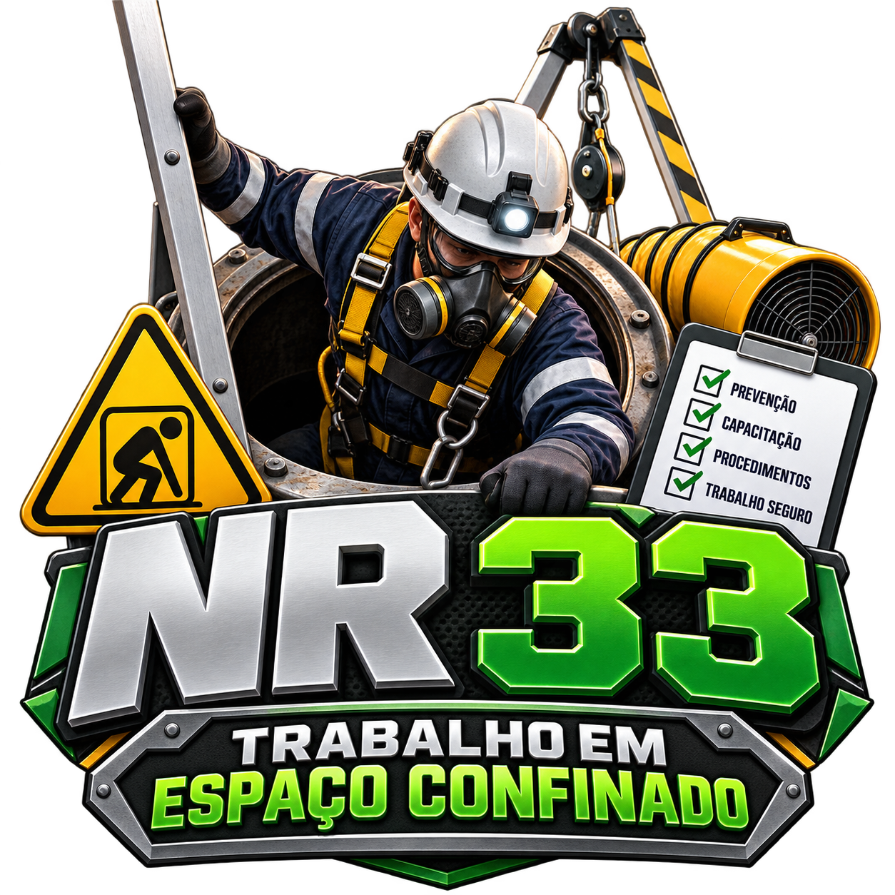 NR 33 Trabalho em Espaço Confinado