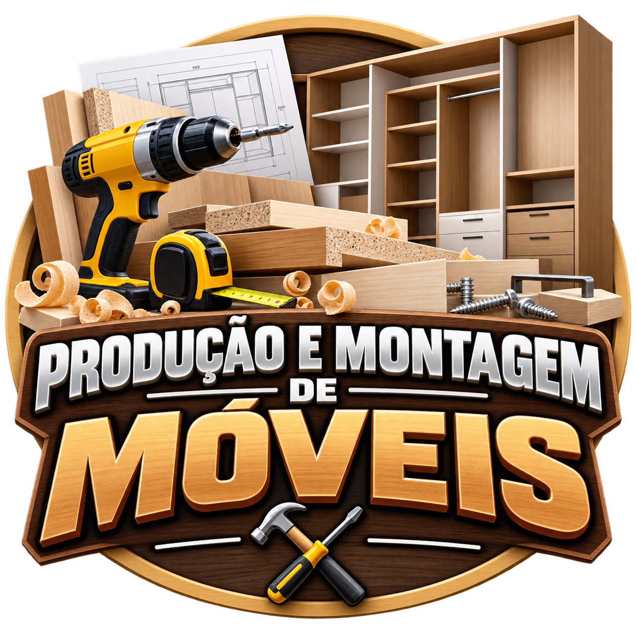 Produção e Montagem de Móveis